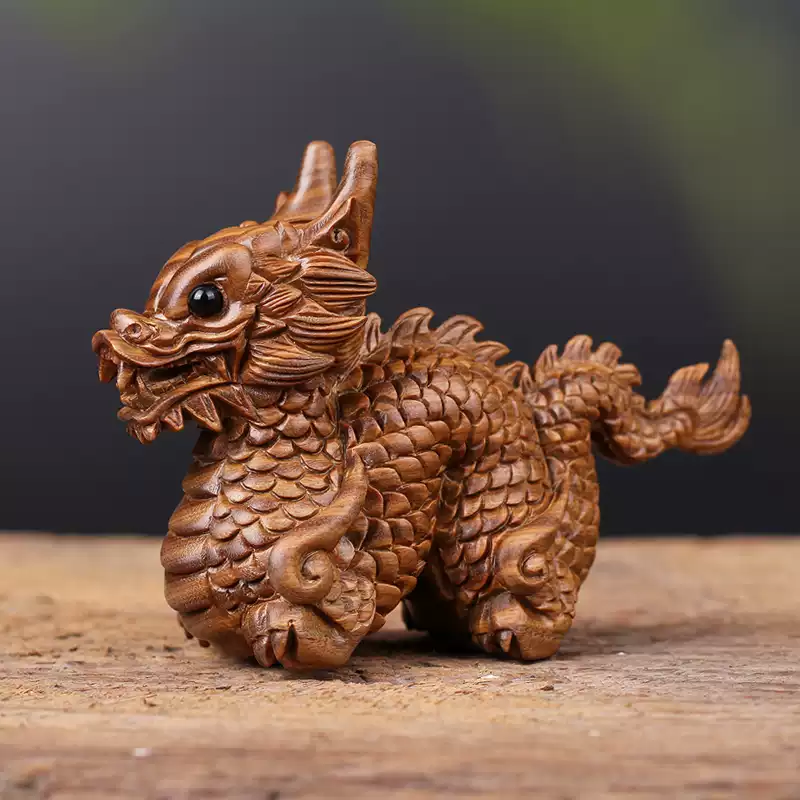 Purple Sandalwood Zodiac Dragon