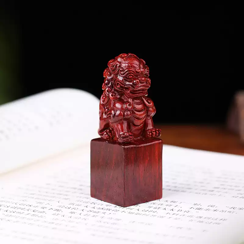 Wooden Lion Seal