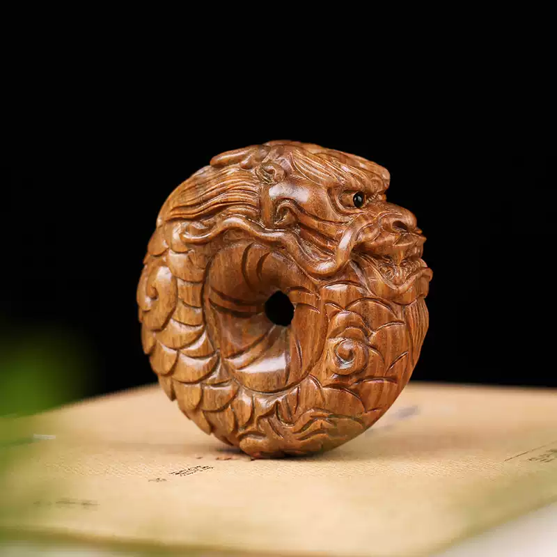 Green Sandalwood Zodiac Dragon