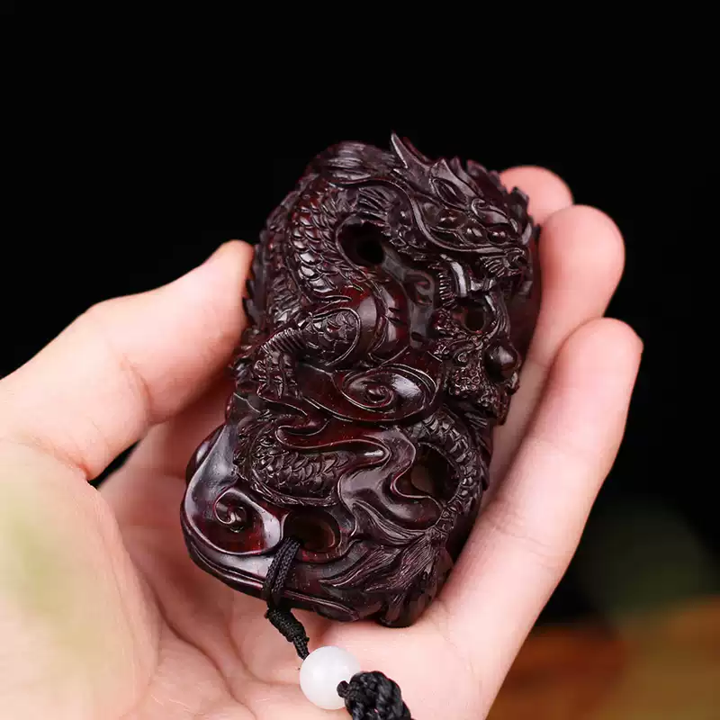 Purple Sandalwood Zodiac Dragon